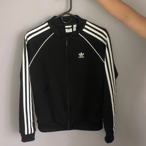 long sleeve adidas sweatshirt with zipper